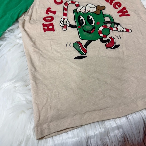 Jumping Beans Festive Holiday Raglan Shirt – Kids Size 7 - Picture 9 of 13